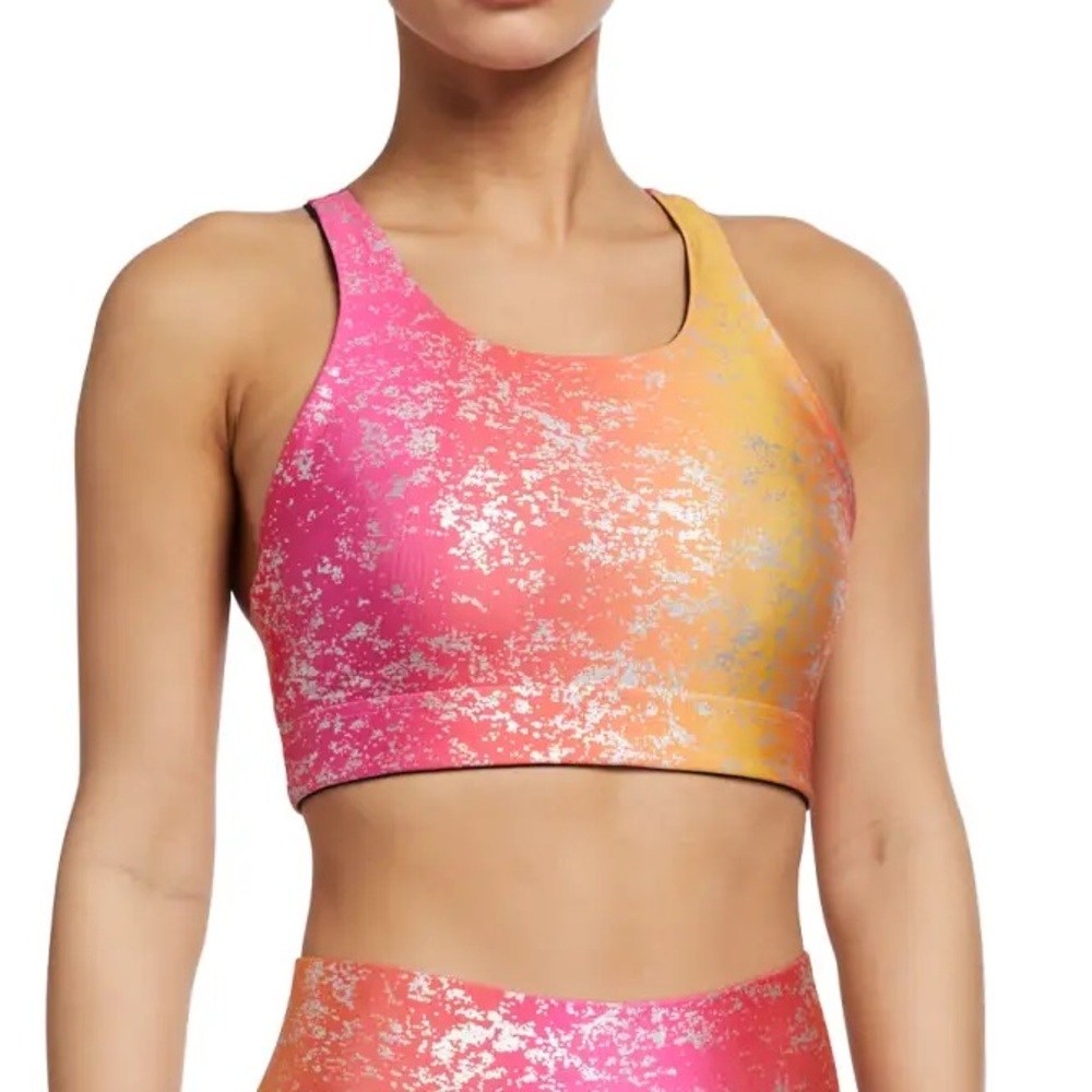 TEREZ Foil Multicolor Sports Bra